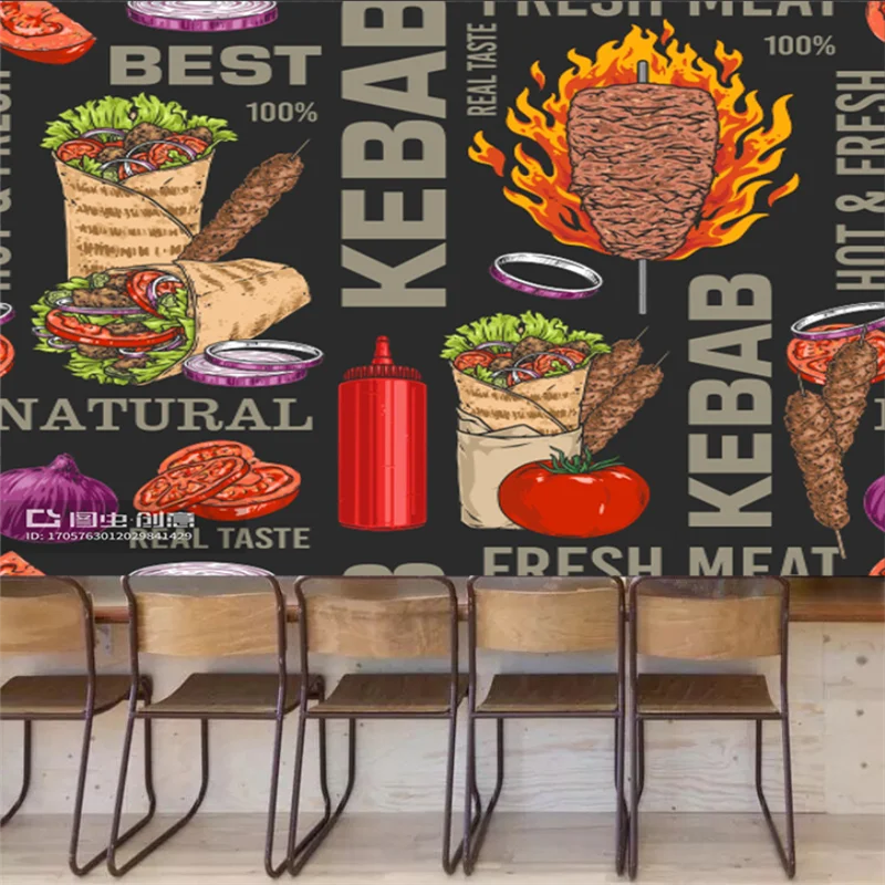 Food Snacks Background - Kertas dinding latar belakang restoran makanan