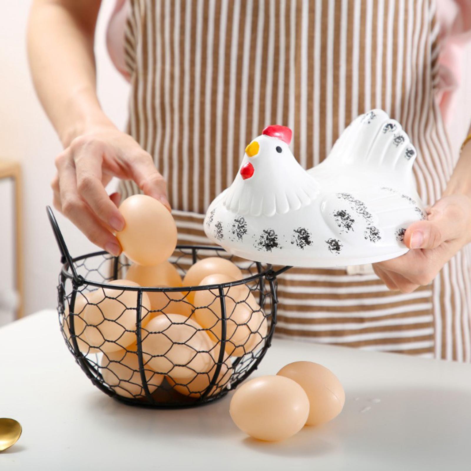 Food Snacks Basket - Keranjang Penyimpanan Telur Logam Keranjang Buah