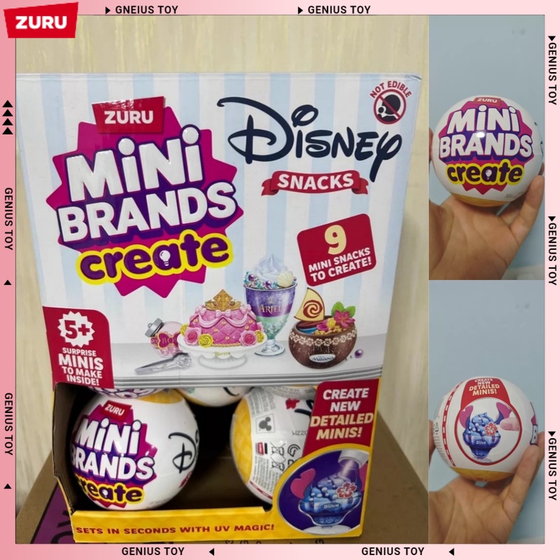 Food Snacks Brands - ZURU Mini Brands Membuat Seri Camilan