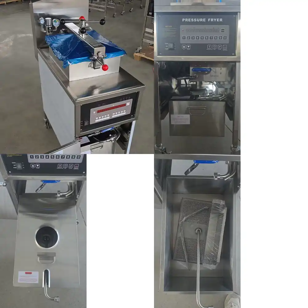 Food Snacks Brands - Penggorengan Listrik Komersial Lianfu Bahan Stainless