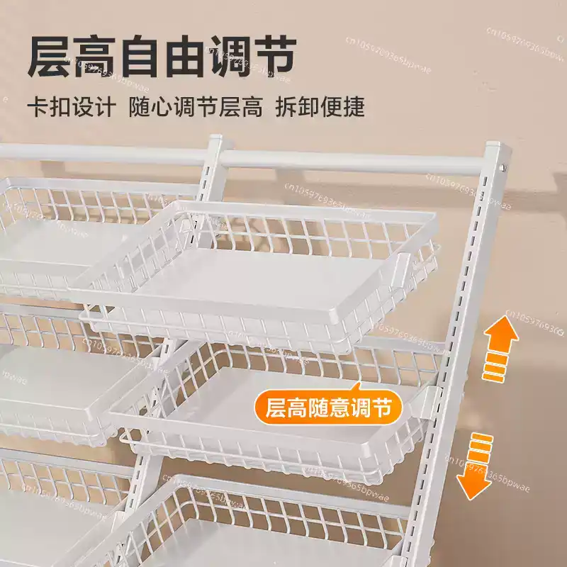Food Snacks Basket - Rak Snack Bertingkat Rak Display Toko