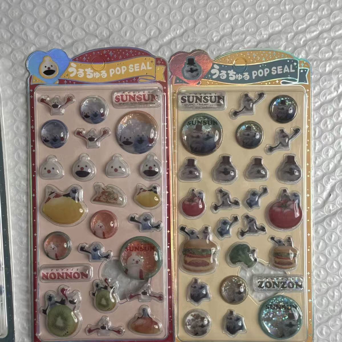 4 Buah Stiker Transparan Jelly - Food Grocery Snacks ulasan dan harga