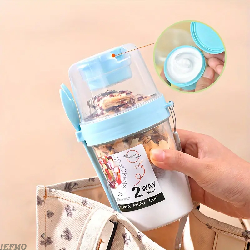 Set Mangkuk Salad Portabel den - Food Snacks For Weight Loss ulasan dan harga