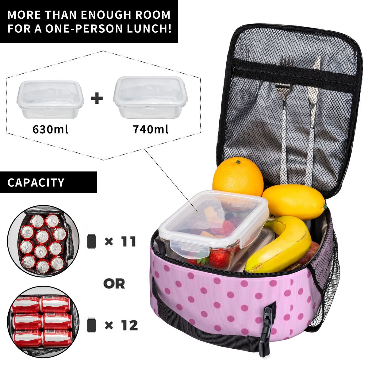 Tas Makan Siang Kompak Desain  - Food Snacks Background ulasan dan harga
