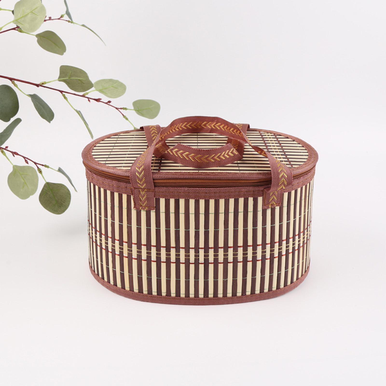 Keranjang Bambu Lipat, Wadah M - Snacks Food Gift Baskets ulasan dan harga