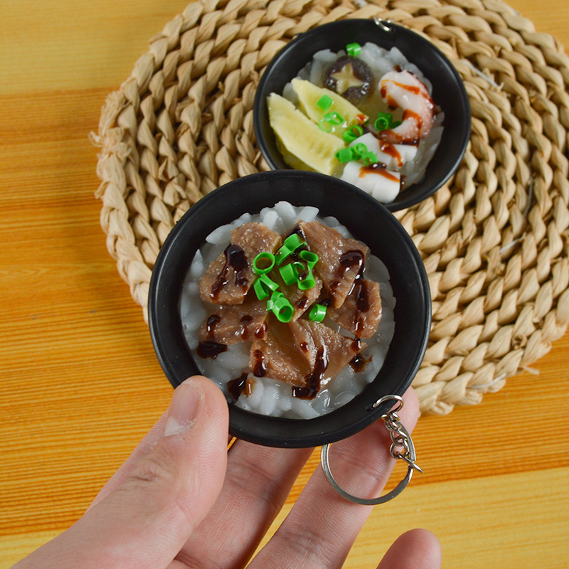 Gantungan Kunci Sushi Nasi Bel - Food Zinc ulasan dan harga