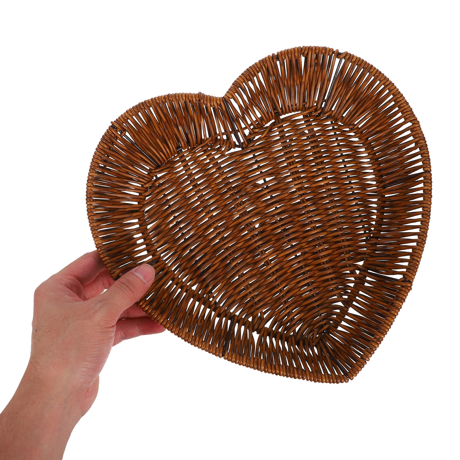 2 buah Keranjang Rotan Berbent - Food Snacks Basket ulasan dan harga