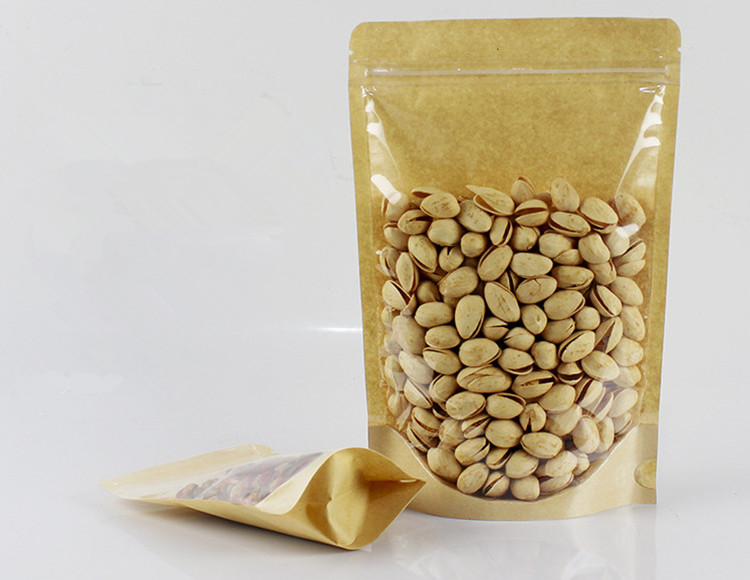 100PCS Kantong Kertas Kraft Tr - Food Snacks For Christmas ulasan dan harga