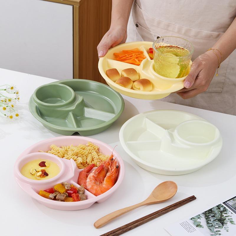 Piring Makan Diet Bersekat unt - Food Snacks For Weight Loss ulasan dan harga