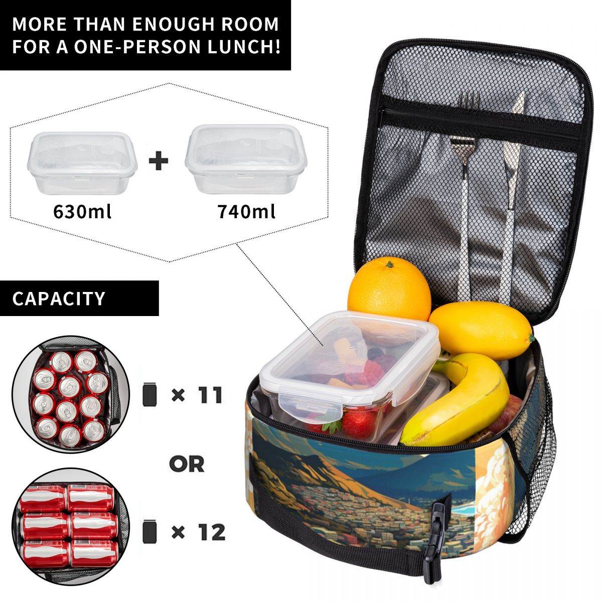 Tas Makan Siang Ringan Terlari - Food Snacks For Hiking ulasan dan harga