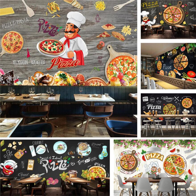 Wallpaper Mural Makanan Cepat  - Food Snacks Background ulasan dan harga