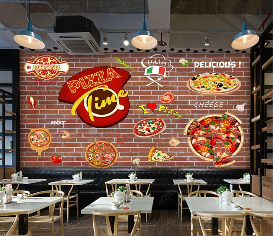 Wallpaper Mural Makanan Cepat  - Food Snacks Background ulasan dan harga