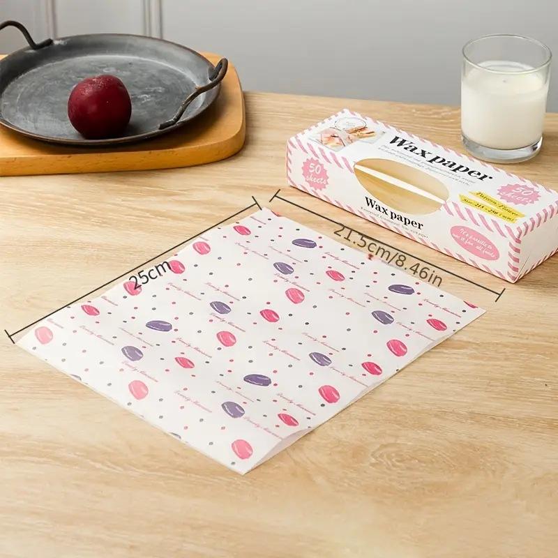 50 Buah Kertas Tahan Minyak Be - Food Snacks Basket ulasan dan harga