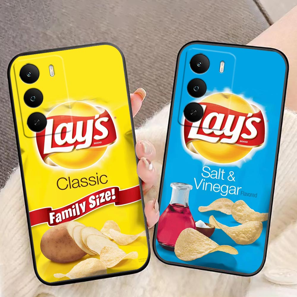 Casing Ponsel untuk Realme C10 - Food Snacks Quotes ulasan dan harga