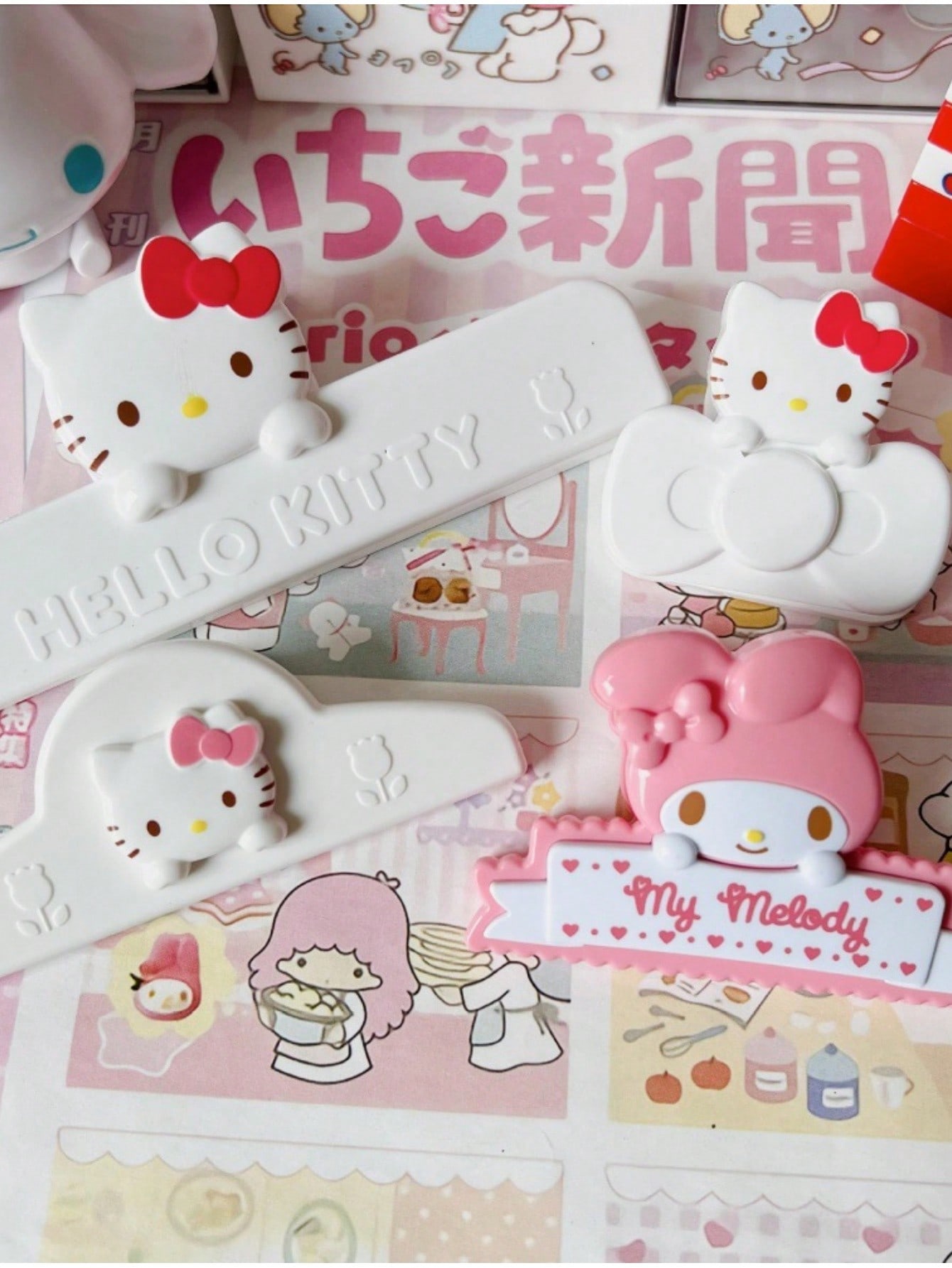 1/2 buah/set klip tas makanan  - Food Snacks In Japan ulasan dan harga