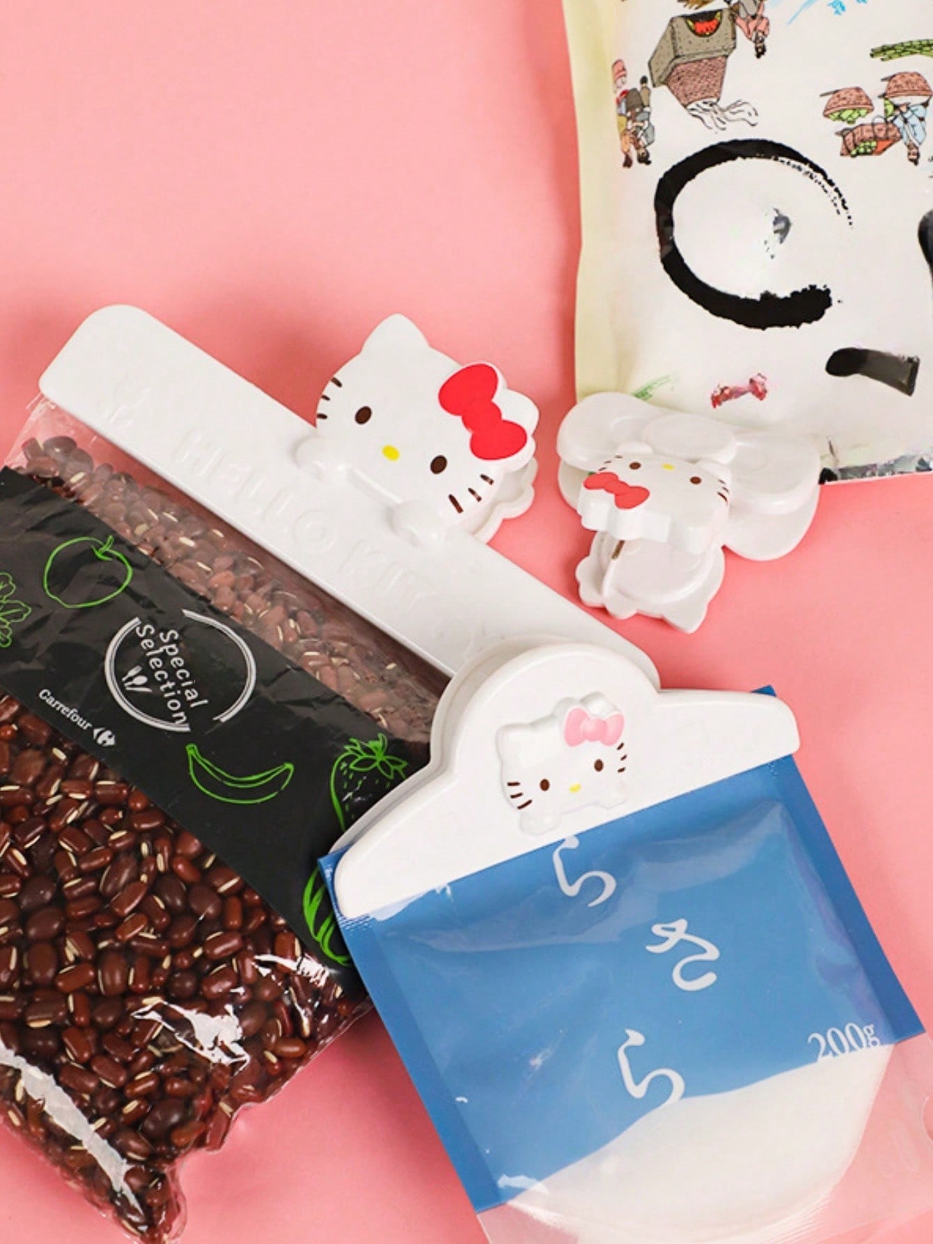 1/2 buah/set klip tas makanan  - Food Snacks In Japan ulasan dan harga