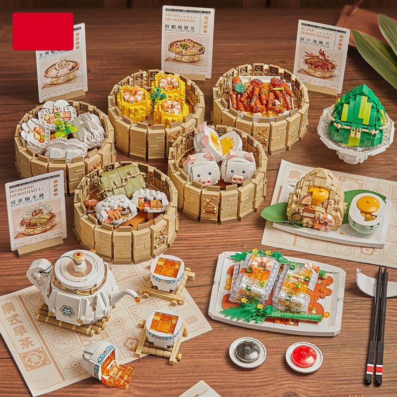 Cina Makanan Lezat Blok Teh Ca - Food Snacks Brands ulasan dan harga