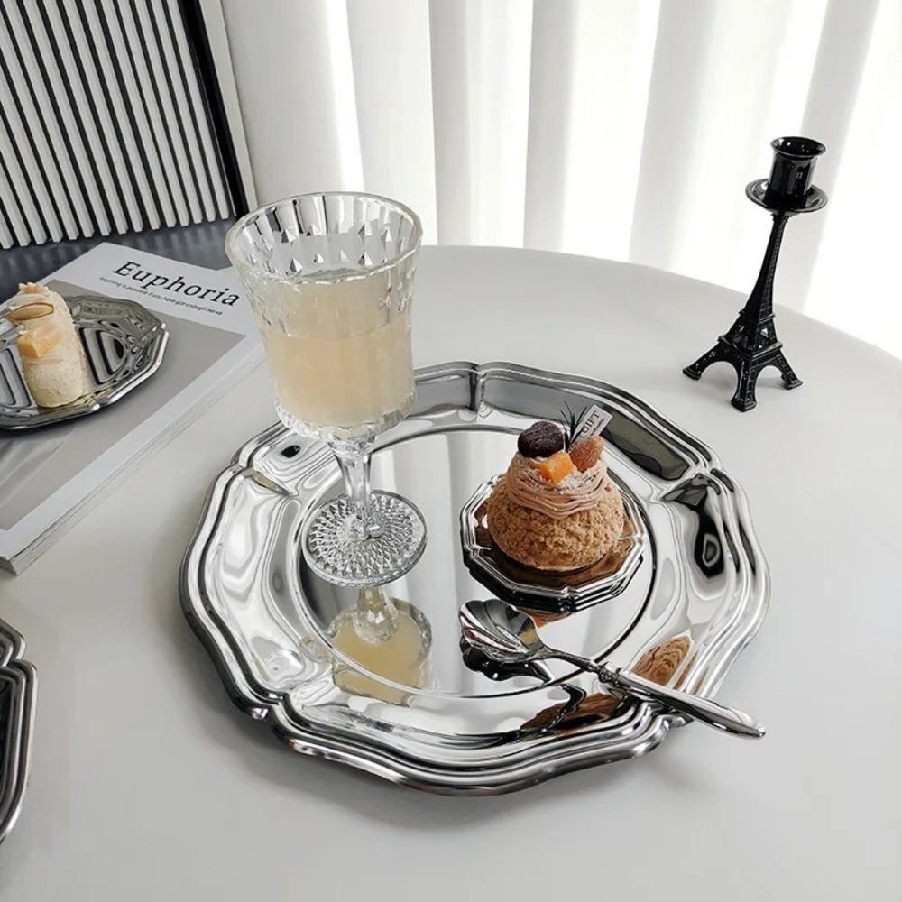Nampan Sajian Stainless Steel  - Food Snacks In Japan ulasan dan harga