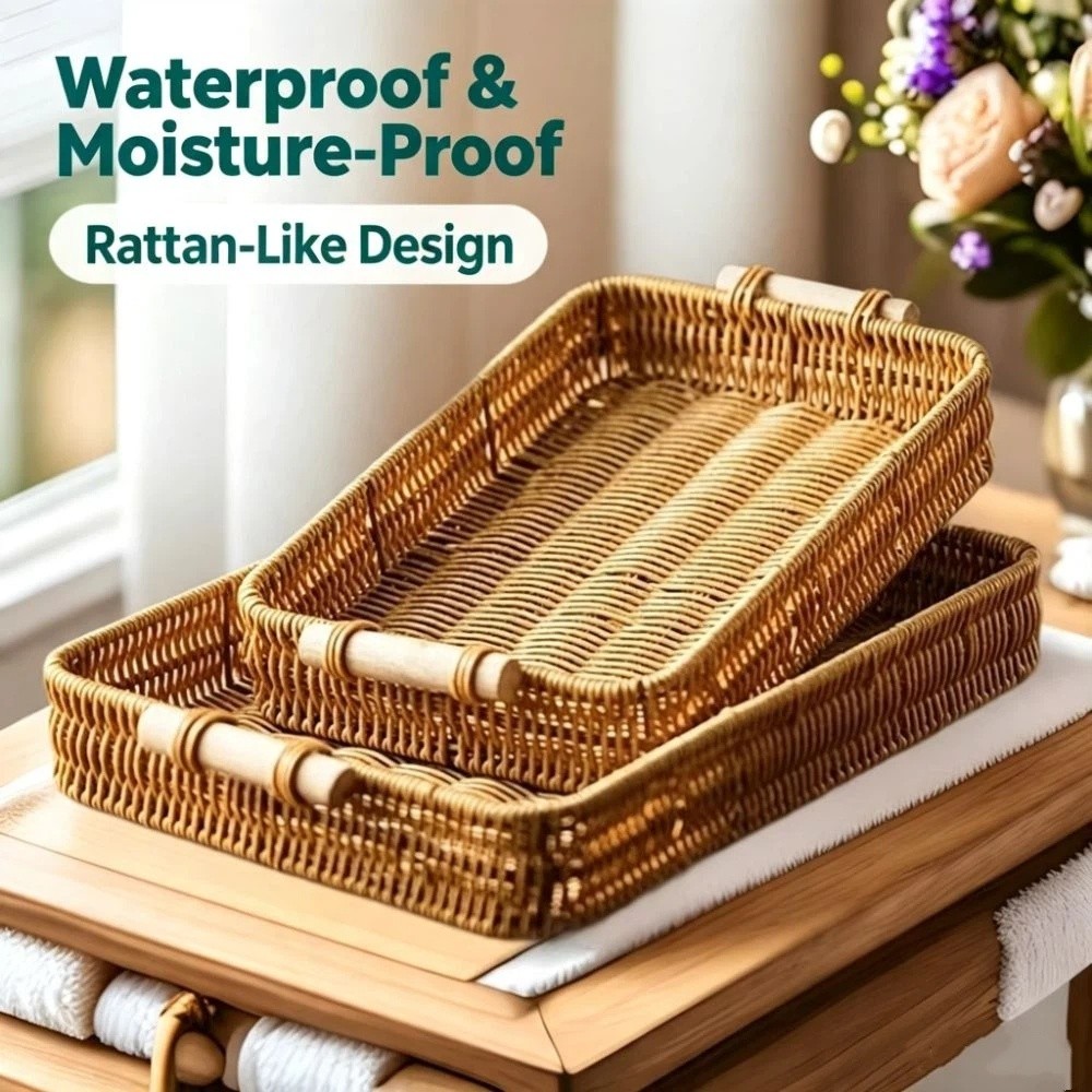 Piring Camilan Dengan Pegangan - Food Snacks Basket ulasan dan harga