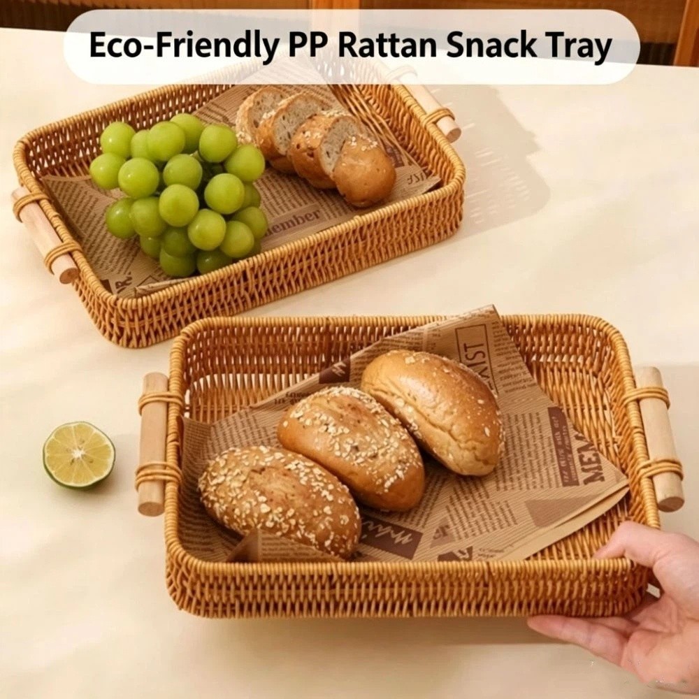 Piring Camilan Dengan Pegangan - Food Snacks Basket ulasan dan harga