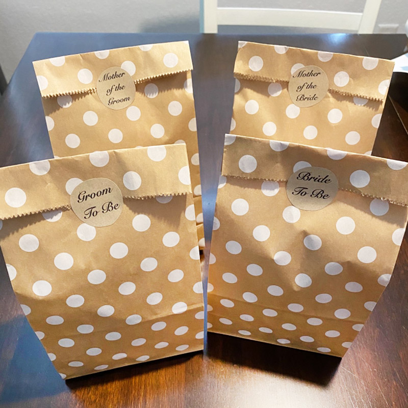 Tas penyimpan kertas Kraft cok - Food Snacks For Christmas ulasan dan harga