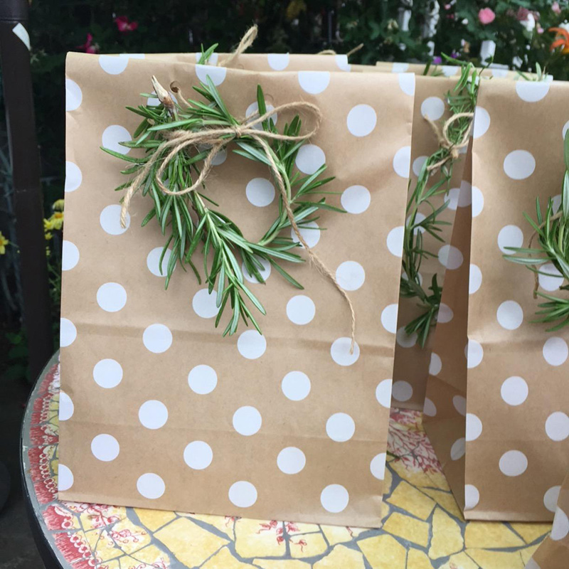 Tas penyimpan kertas Kraft cok - Food Snacks For Christmas ulasan dan harga