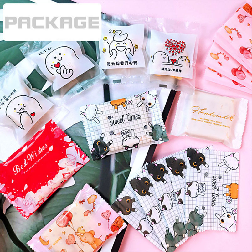 100 Buah Tas Plastik Berwarna  - Food Snacks For Christmas ulasan dan harga