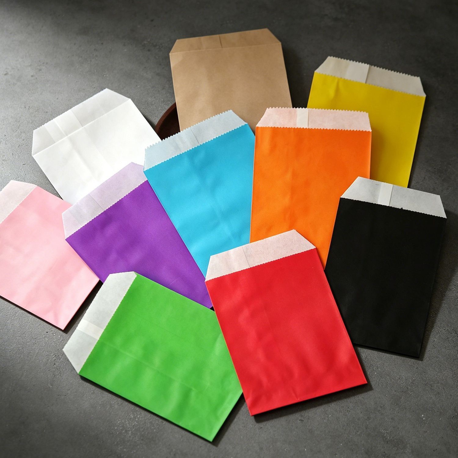50/100 Buah Tas Kertas Kraft H - Food Snacks For Christmas ulasan dan harga