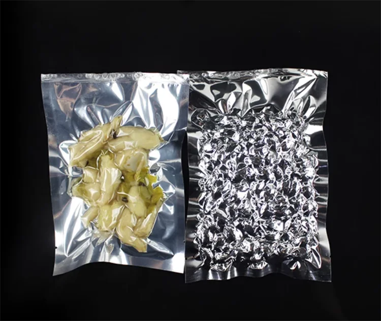 100 Pcs Kantong Plastik Perak  - Food Snacks For Christmas ulasan dan harga